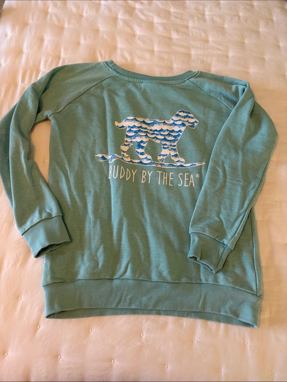 Women's Seafoam Green Pullover Sweatshirt